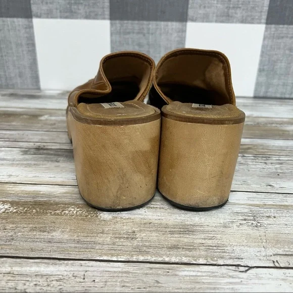 Steve Madden Curlie 90s Y2K Patchwork Platform Clog - Picture 7 of 14